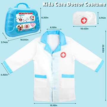 Meland Kids Doctor Play Set - Fun Role Play Kit