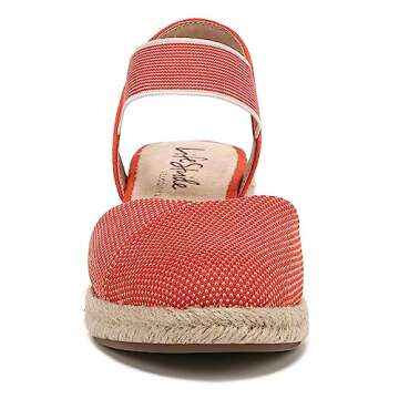 LifeStride Women’s Kimmie Espadrille Wedge Sandal