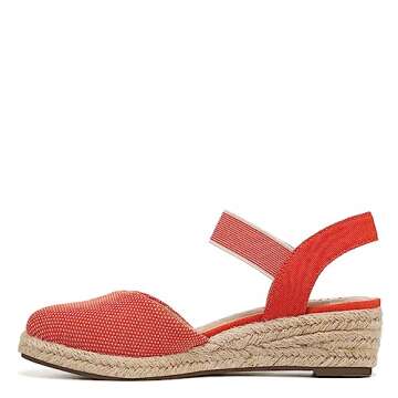 LifeStride Women’s Kimmie Espadrille Wedge Sandal