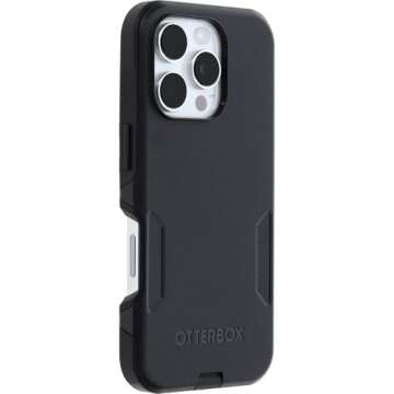 OtterBox iPhone 16 Pro Commuter Series Case - Black (Single Unit Ships in Polybag)