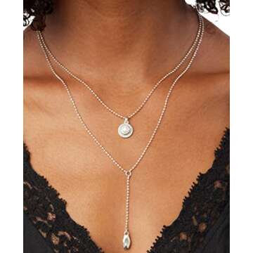 Lucky Brand Pearl Delicate Necklace for Women