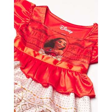 Disney Moana Ocean Princess Gown for Girls 3, 4T