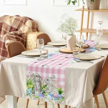 Spring Easter Table Decor