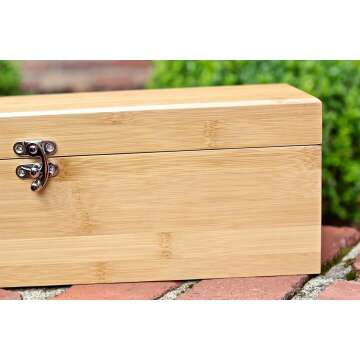 Monogrammed Wine Gift Box Set by CASE ELEGANCE