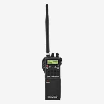 Midland 75-822 Handheld CB Radio & Mobile CB Radio – Walkie Talkie with 40 Channels, NOAA Weather Alerts, Long Range, Compatible with CB Antennas