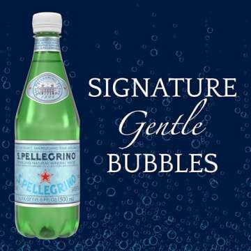 S.Pellegrino Sparkling Natural Mineral Water - 16.9 Fl Oz (12 Pack)