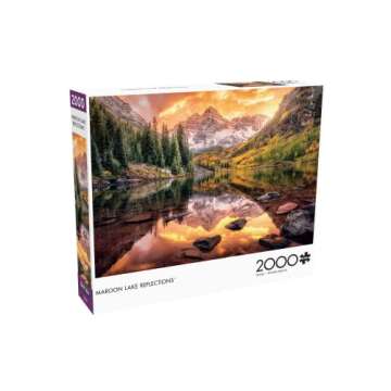 Buffalo Games - Joshua Snow - Maroon Lake Reflections - 2000 Piece Jigsaw Puzzle for Adults