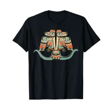 Thunderbird Northwest Haida Native American Indian Tribe Art T-Shirt