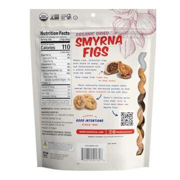 Made In Nature Organic Dried Turkish Smyrna Figs, 40 Ounce (Pack of 1) – Vegan Snack, Non-GMO, Unsulfured, Gluten Free, Kosher