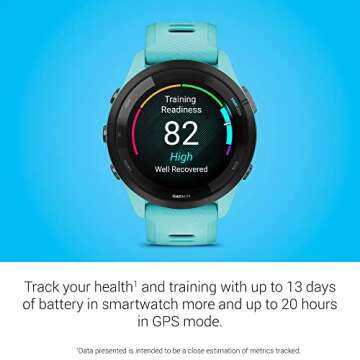 Garmin Forerunner 265 Running Smartwatch with AMOLED