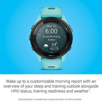 Garmin Forerunner 265 Running Smartwatch with AMOLED