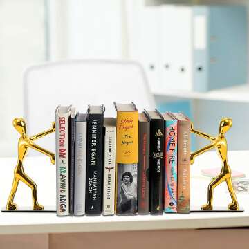 Stainless Steel Bookends