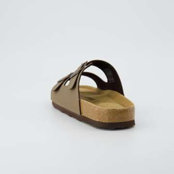 CUSHIONAIRE Lane Cork Footbed Sandal Women's Size 8