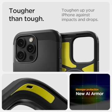 Spigen Tough Armor MagFit Case for iPhone 16 Pro Max