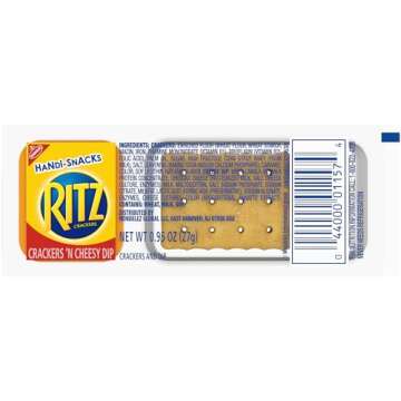 Handi-Snacks RITZ Crackers 'N Cheesy Dip Snack Packs, 20 Snack Packs