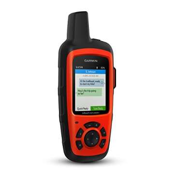 Garmin inReach Explorer+, Handheld Satellite Communicator with TOPO Maps and GPS Navigation (Renewed)