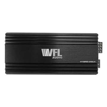 American Bass VFLHYBRID2504 Vfl Hybrid Amplifier 1000 Watts 4 Channel