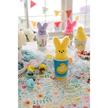 Animal Adventure Peeps Collectible 6" Peeps Plush and Mug Giftset Yellow Peep in a 15oz Mug