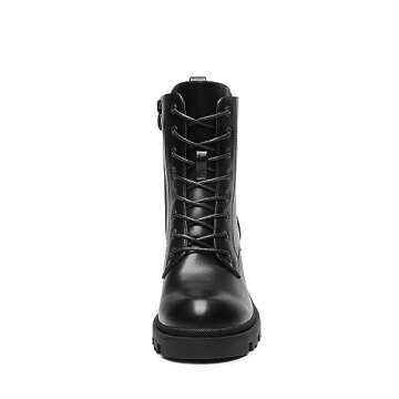 Combat Ankle Boots for Women - Dream Pairs Size 8.5