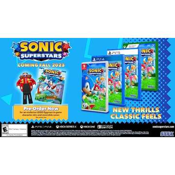 Sonic Superstars for Nintendo Switch - Epic Adventure Awaits!