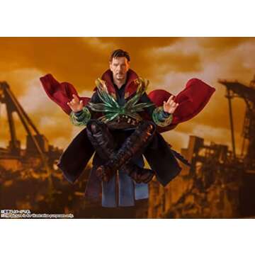 TAMASHII NATIONS - Avengers: Infinity War - Doctor Strange Battle on Titan Edition, Bandai Spirits S.H.Figuarts Action Figure