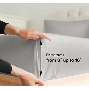 Breathable Queen Size Sheet Set for Comfort