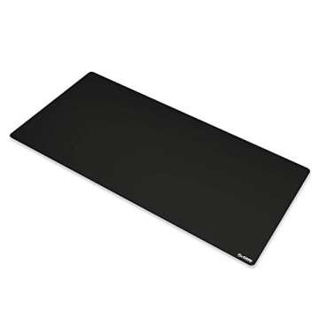 Glorious 3XL Extended Gaming Mouse Mat/Pad - Large, Wide (3XL Extended) Black Cloth Mousepad, Stitched Edges | 24"x48" (G-3XL)