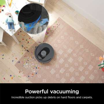 Shark AV2501S Robot Vacuum - AI, Self-Emptying & HEPA Filter