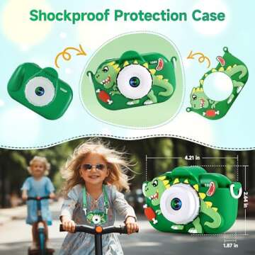 Cute Kids Camera Toys for Boys Aged 3-9