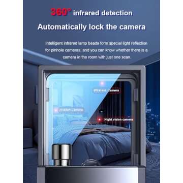 2024 Upgraded Hidden Camera Detector - Travel & Office Use