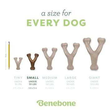 Durable Benebone Wishbone Toy for Aggressive Dogs