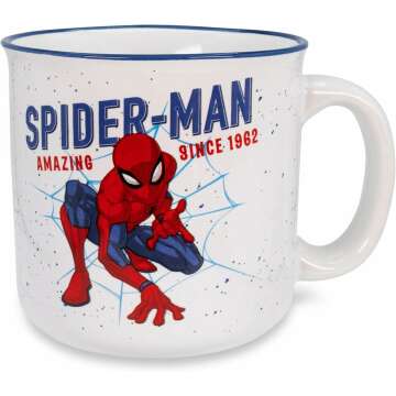 Spider-Man 1962 20oz Ceramic Camper Mug - Authentic