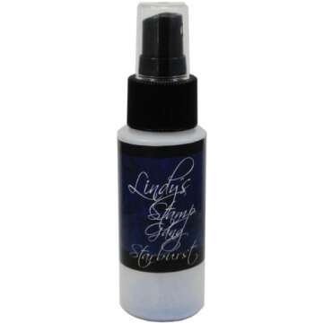 Lindy's Stamp Gang Starburst Spray Paint, 2-Ounce Bottle, Afternoon Delight Denim