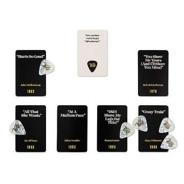 Hootenanny Games Verses Music Card Games for Adults & Teens | Match Top Songs with Petty Moments at Game Night & Parties | 3-6 Players, Ages 14+