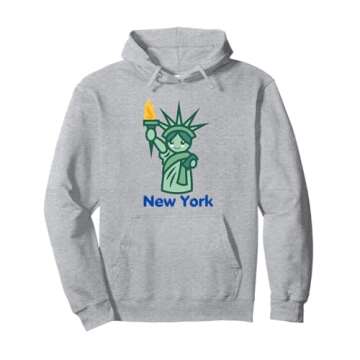 New York City Statue of Liberty, NYC lover, I love NY Pullover Hoodie