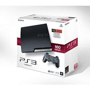 Sony Playstation 3 160GB System (Renewed) - Classic Gaming Experience