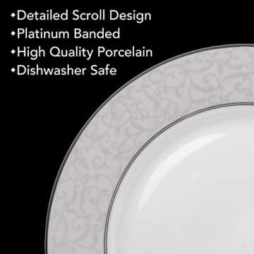 Mikasa 5224232 40-Piece Dinnerware Set, Parchment