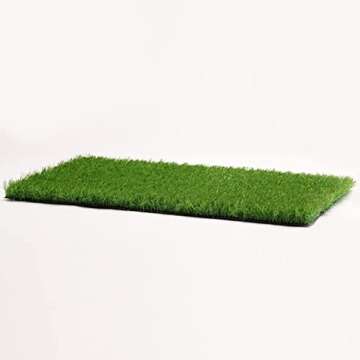 STARROAD-TIM Artificial Grass Rug Turf for Dogs Indoor Outdoor Fake Grass for Dogs Potty Training Area Patio Lawn Decoration (25 x 30 x 1.18 inches)