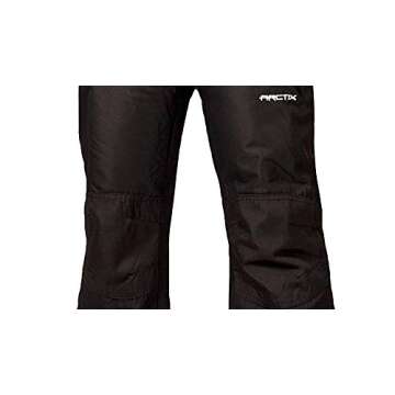 Arctix Kids Snow Pants with Reinforced Knees and Seat, Black, 5T