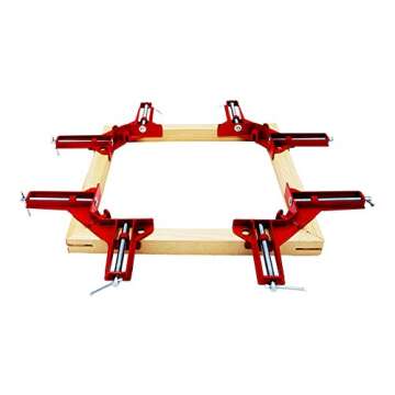 Right Angle Clamp, 90 Degrees Corner Clamp, Picture Frame Holder, Glass Holder, DIY Woodworking Hand Tools