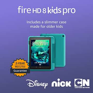 Fire HD 8 Kids Pro Tablet - 2022 Model for Ages 6-12