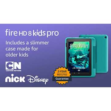 Fire HD 8 Kids Pro Tablet - 2022 Model for Ages 6-12