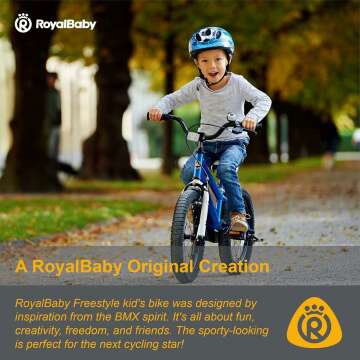 Royalbaby Freestyle Kids Bike for Ages 3-10 Years