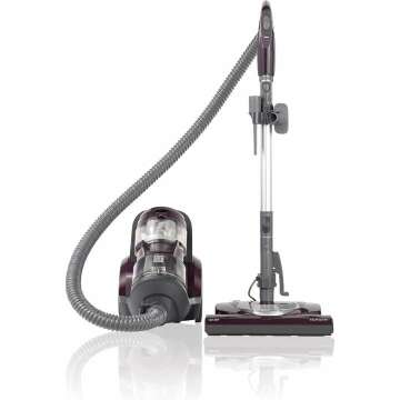 Kenmore Lightweight Bagless Canister Vacuum - Purple HEPA Power + Pet Tool