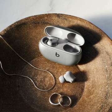 Beats Studio Buds+ | Noise Cancelling Earbuds in Silver