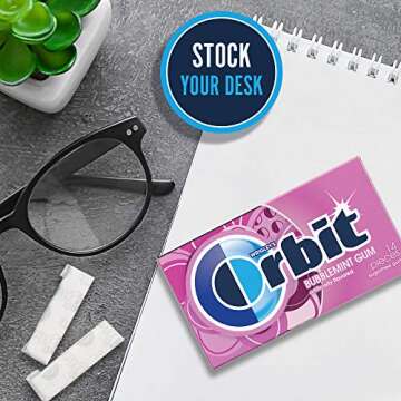 ORBIT Sugar Free Bubblemint Chewing Gum - 12 Packs