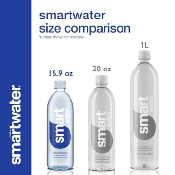 Smartwater Premium Vapor Distilled Water 6 Pack