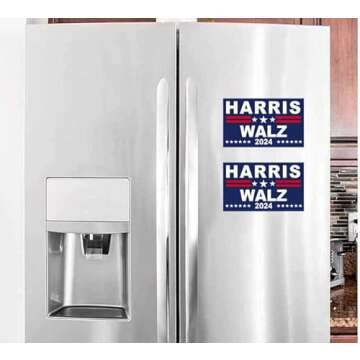 Kamala Harris Tim Walz 2024 Campaign Magnets