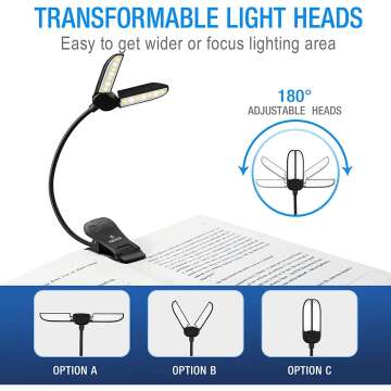 Vekkia Rechargeable Book-Light