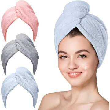 Hicober Hair Towel Set